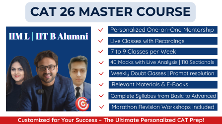 CAT 26 MASTER COURSE