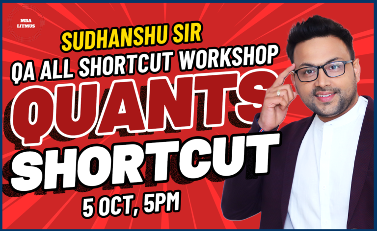 CAT Quants All Shortcuts Workshop