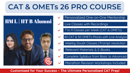 CAT & OMETs 26 PRO COURSE