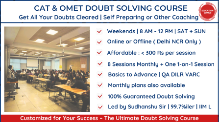 Weekly Doubt Solving Sessions