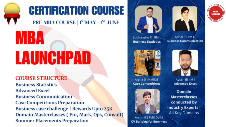Launchpad | Pre MBA Certification