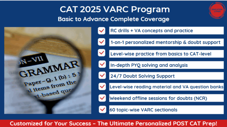 VARC for CAT 2025