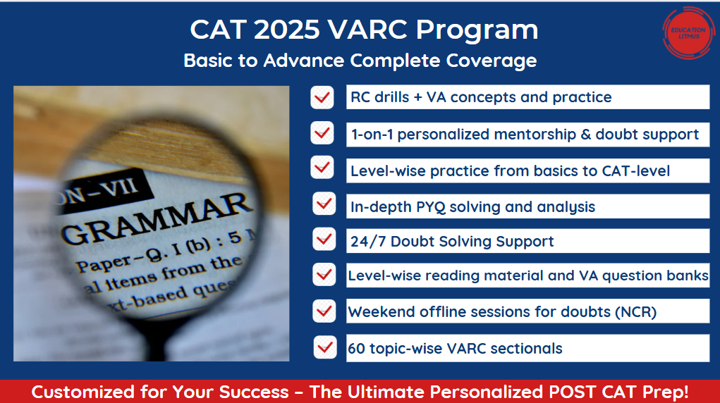 VARC for CAT 2025