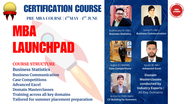 MBA Launchpad | Pre MBA Certification