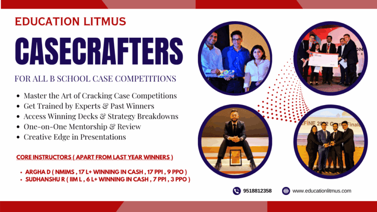 CaseCrafters | B-School Case Competitions