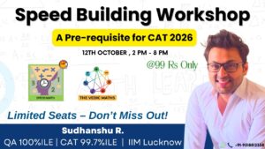 Vedic Maths Workshop | CAT 26