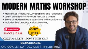 MODERN MATHS WORKSHOP