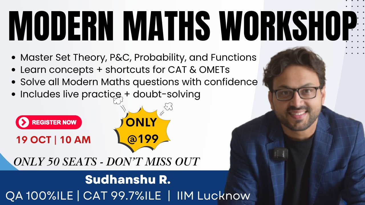 MODERN MATHS WORKSHOP