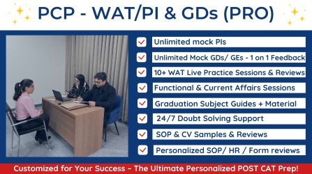 POST CAT PREP PRO | Personalised GDPI & WAT