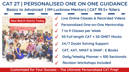 CAT 27 Personalised Course