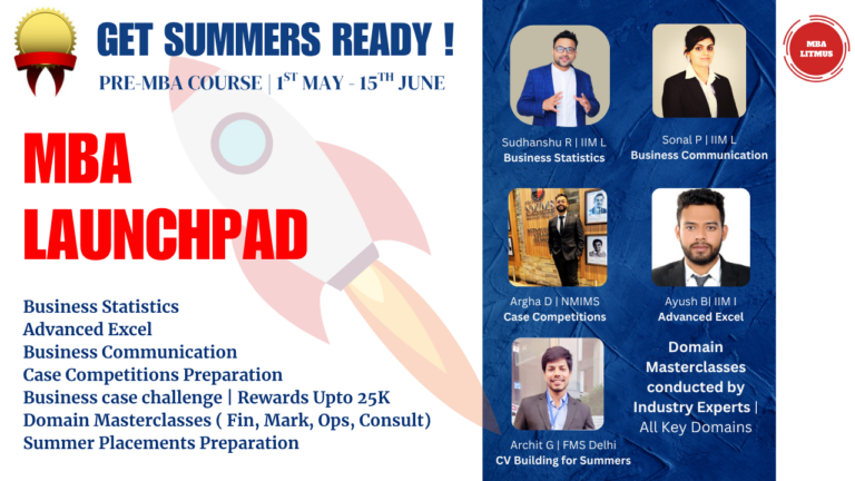 Launchpad | Pre MBA Certification