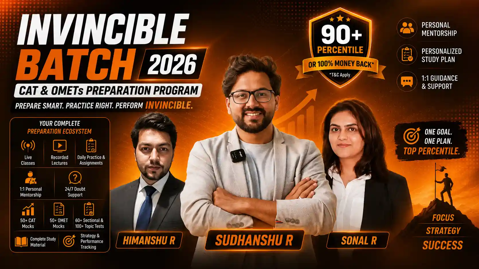 Invincible Batch – CAT & OMETs 2026 Preparation Program